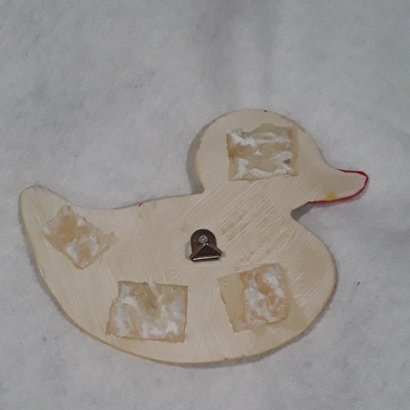 COPY - Vintage Yellow Duck Ceramic Bathroom Wall Hanging - Picture 5 of 6
